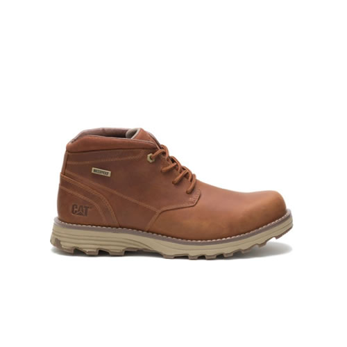 cat men's elude waterproof casual boots