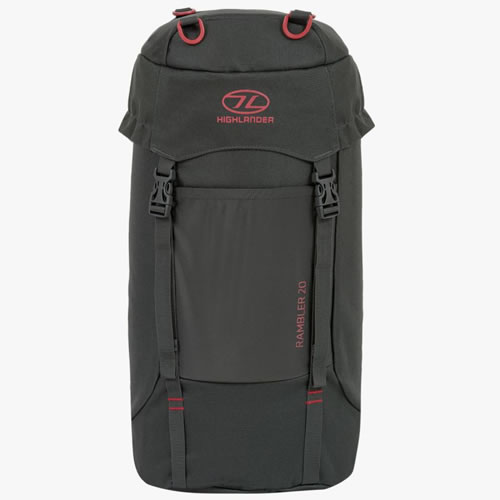 Highlander Rambler Rucksack 33L Charcoal