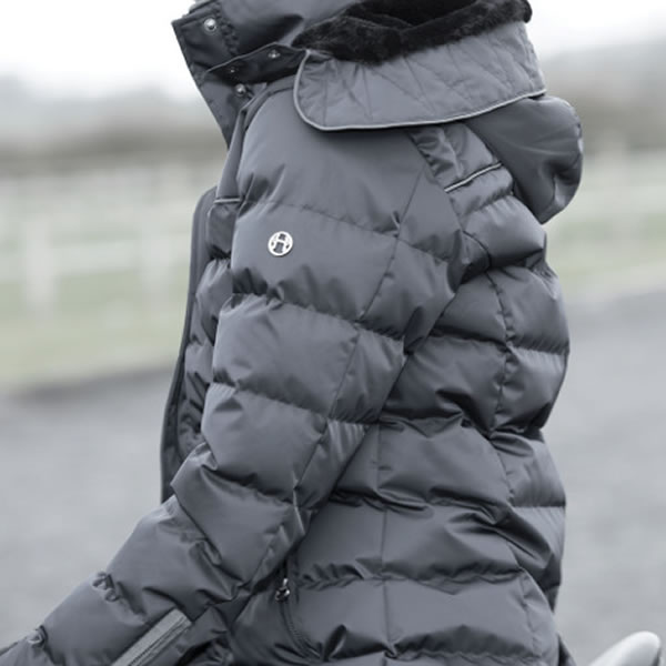 Equetech Alpha Long Padded Coat Grey