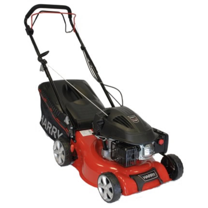 Harry petrol top lawnmower