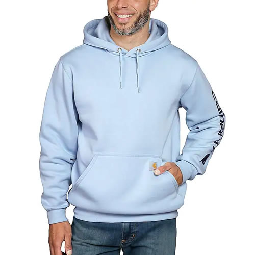 Carhartt hooded hotsell pullover midweight sweatshirt